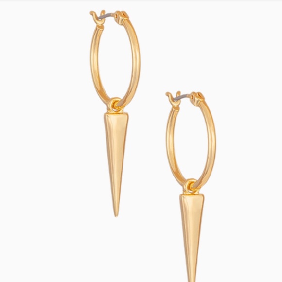 Uncommon James Jewelry - UNCOMMON JAMES Sharp Shooter Earrings 14k Gold Plated Brass